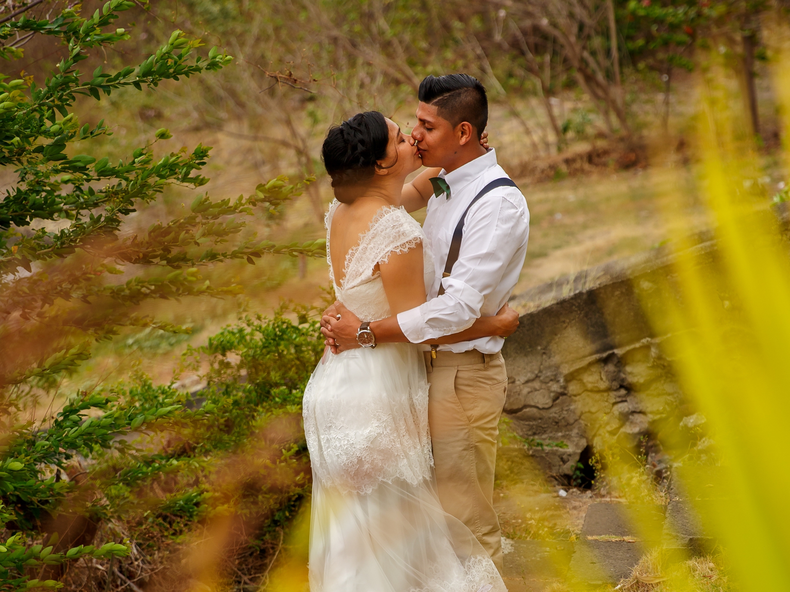 This couple had an adventure wedding in Nicaragua.