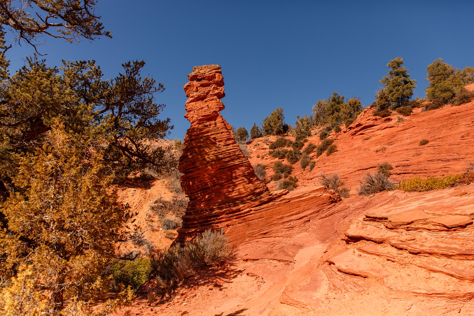 Secret hoodoo - a perfect place to elope in Southern Utah.