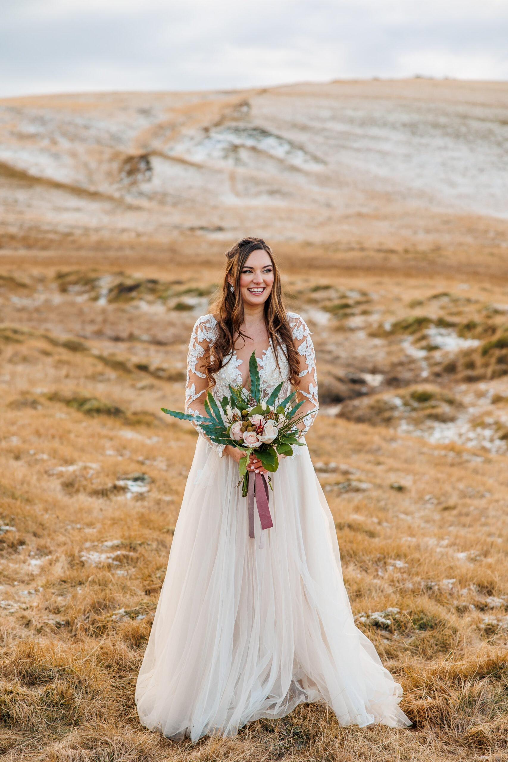 bridal portrait in Iceland 