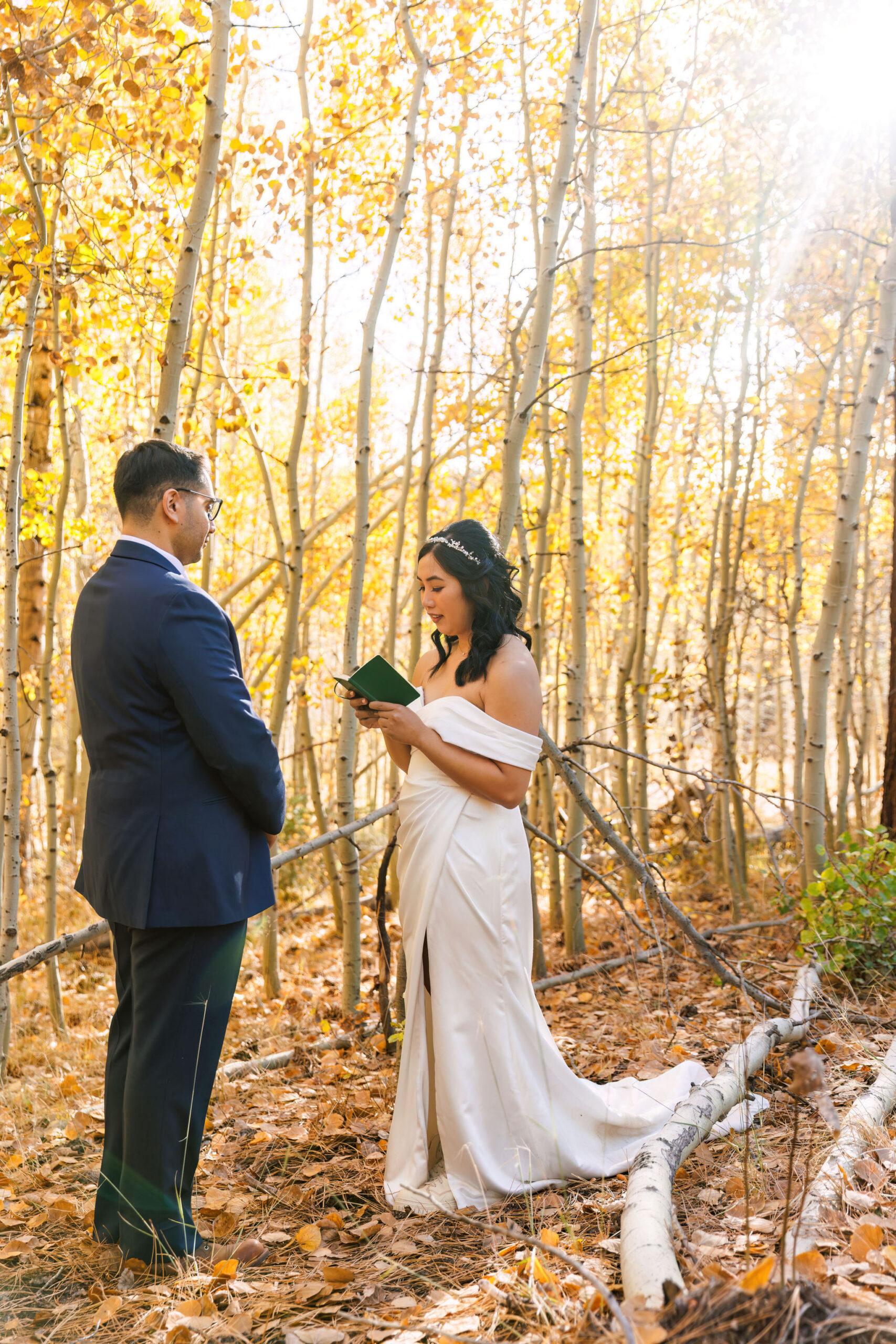 Elopement ceremony  in Lake Tahoe